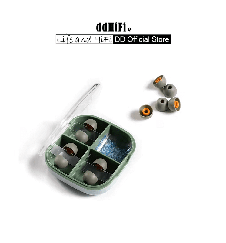 ddHiFi ST35 D-Tips Silicone IEM Ear Tips | ddHiFi.eu